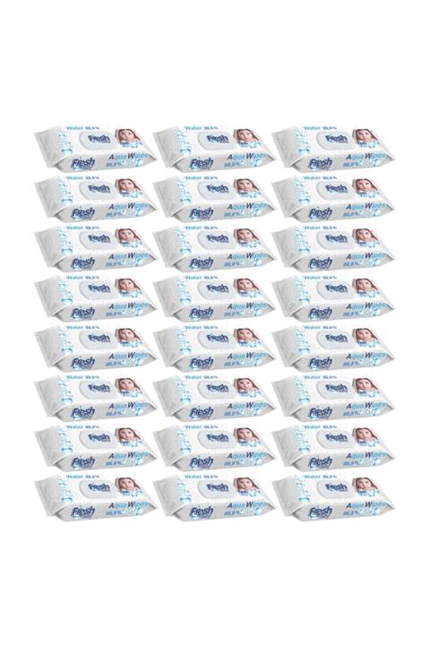 Fresh Bebe Fresh Baby 60 Lı Auqa Wipes (%99 (su) Water) X 24 Paket