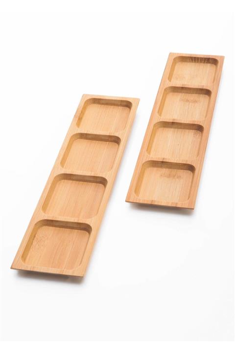 Bambum 4'lü Almeria 2 Adet Sosluk B2512