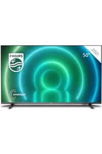 Philips 50PUS7906 50'' 126 Ekran Uydu Alıcılı 4K Ultra HD Android Smart 3 Taraflı Ambilight LED TV