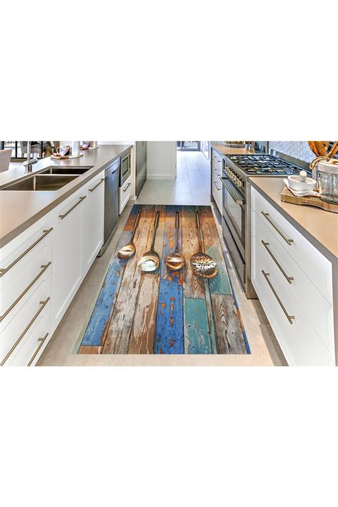 CARİA HOME Desenli Mutfak Halısı