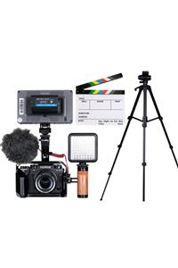 Fujifilm X-t4 Siyah Fujı Videographer Kit 2 ( T4/18-55/cage&monitör )
