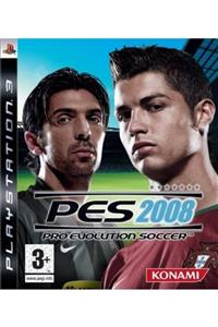 KONAMI Ps3 Pes 2008 - Orjinal Oyun -sıfır Jelatin