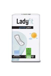 Lady Fit Ladyfit Günlük Ped Normal 80 Ped