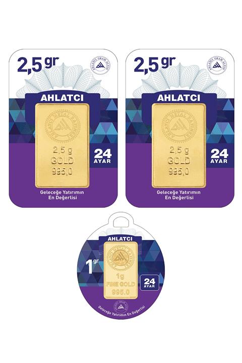 Ahlatcı 24 Ayar-6 Gram Külçe Altın