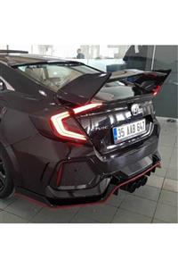 GENPO Honda Cıvıc Fc5 2016-2020 Type-r Arka Tampon