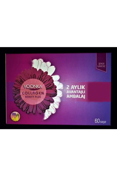 Voonka Collagen Beauty Plus İki Aylık Avantajlı Ambalaj 60 Saşe