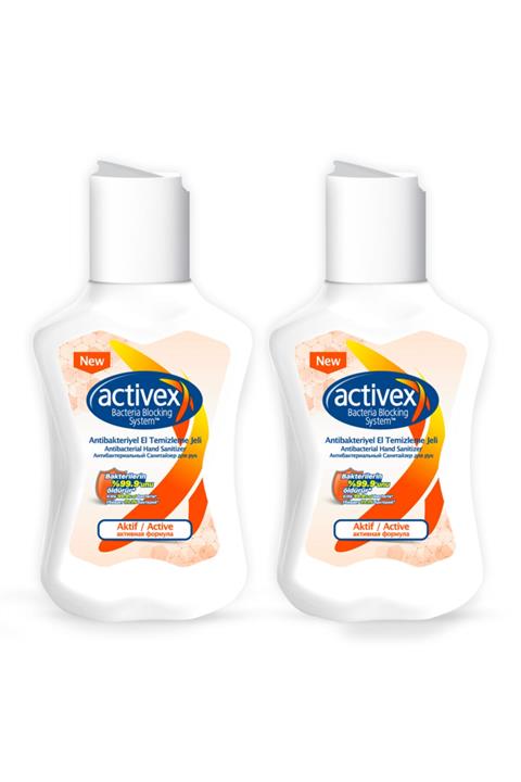 Activex Antibakteriyel El Temizleme Jeli Aktif 2x100ml