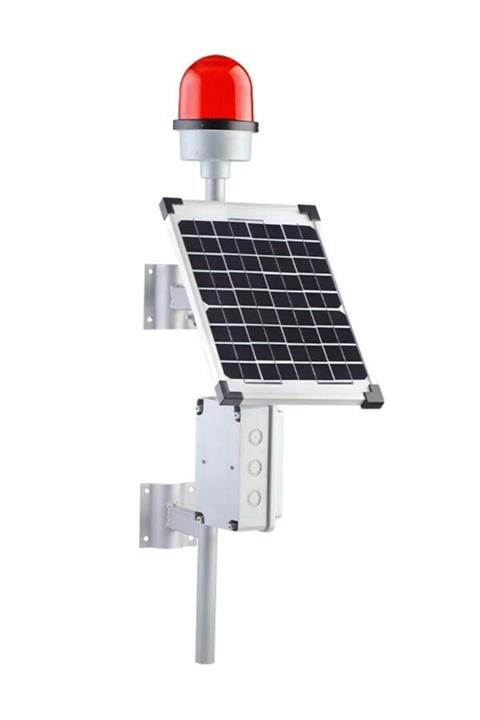 MUCCO Duvara Montaj Solar Panelli Uçak İkaz Lambası