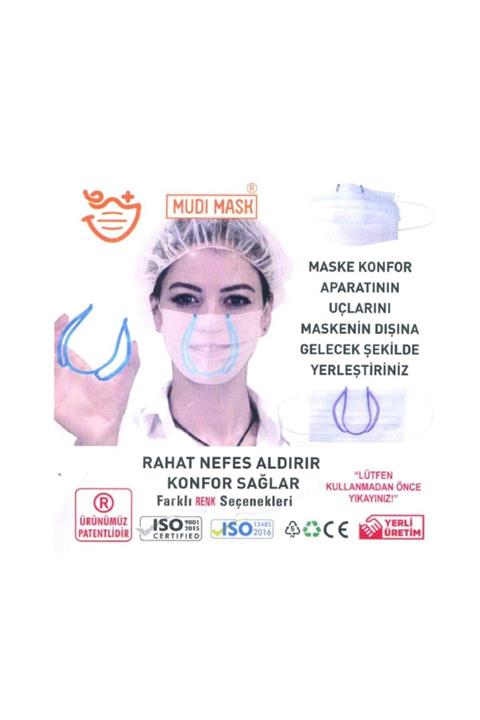 mudi mask Maske Aparatı Rahat Nefes Alma Aparatı Maskeye Takılan Yardımcı Aparat