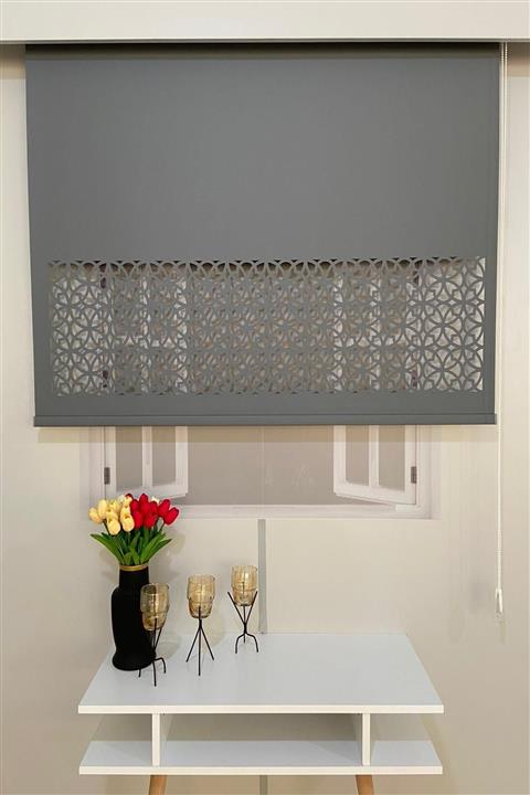 VOLPER MEKANİK Volper Lzr305 Lazer Kesim Stor Perde Antrasit