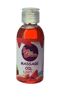 Lick Me Sweetie Karpuz Aromalı Yenilebilir Masaj Yağı - Kayganlaştırıcı Jel 100 ml.