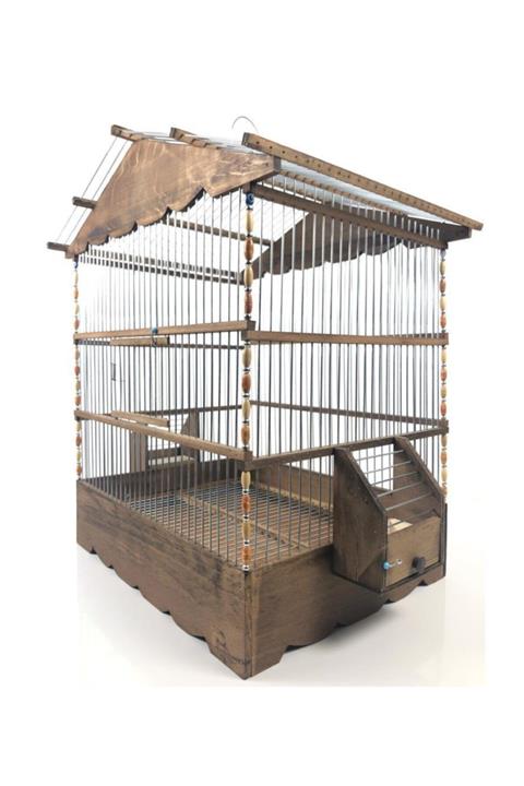 naturbird Mega Dik Ahşap Kafes