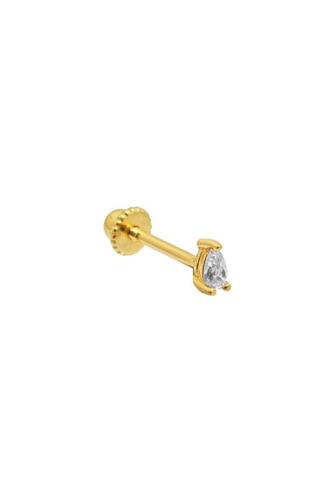 Altınkesesi Altın Damla Piercing Tragus Helix Alerji Yapmaz