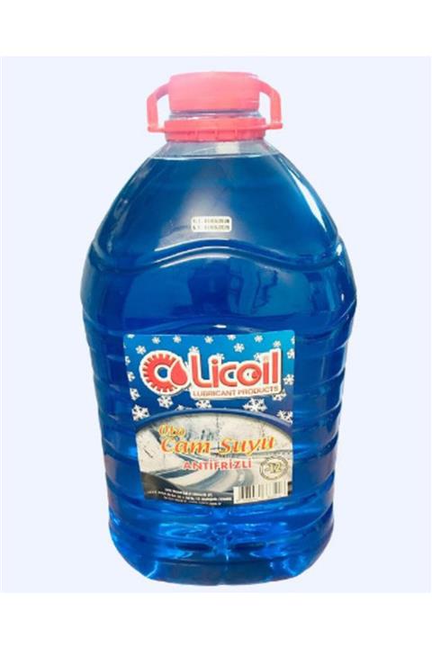 LİCOİL Antifrizli&parfümlü&şampuanlı Oto Cam Suyu 5lt -12 Derece