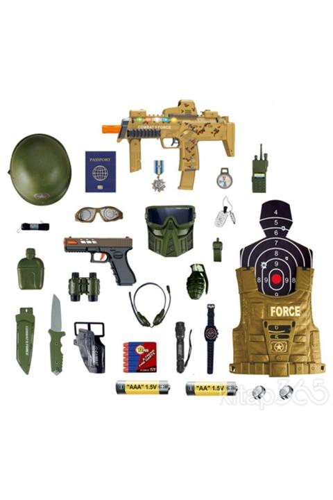 GÜVEN Power Gun Asker Silh Seti Full