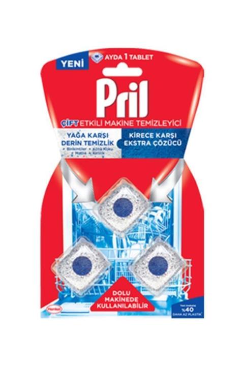 Pril Makine Temizleyici Tablet19 gr