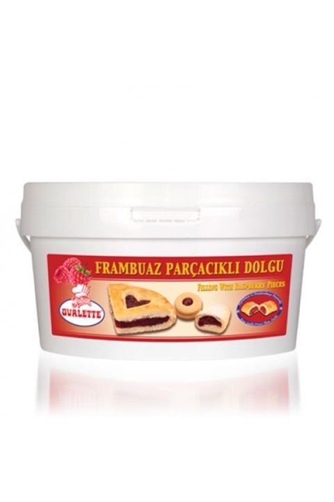 Katsan Ovalette Frambuaz Parçacıklı Dolgu 4 Kg