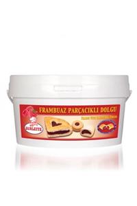 Katsan Ovalette Frambuaz Parçacıklı Dolgu 4 Kg