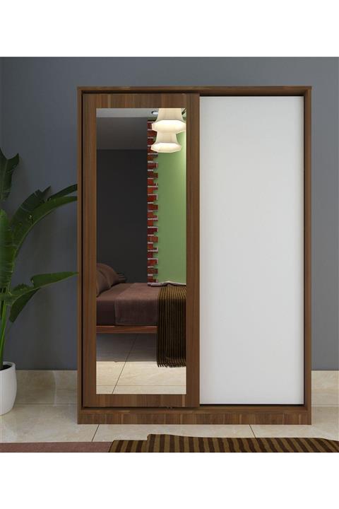 Metalia Menekşe Sürgülü Gardırop