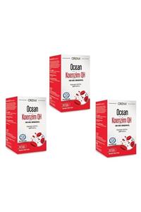 Ocean Koenzim Qh 100 Mg 30 Kapsül 3'lü Paket