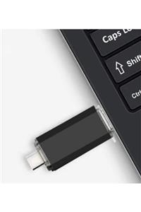 ALADAĞ TİCARET Usb Flash Bellek 64 Gb Otg Type C Mikro Usb Dönüştürücü