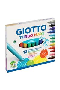 Giotto Gıotto Keçeli Kalem 12 Renk Turbo Maxı