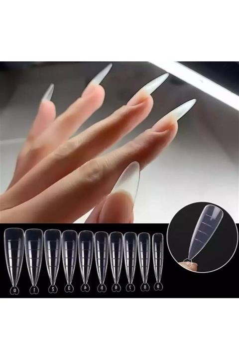 Born Pretty Stıletto Poly Gel Tips 120 'li