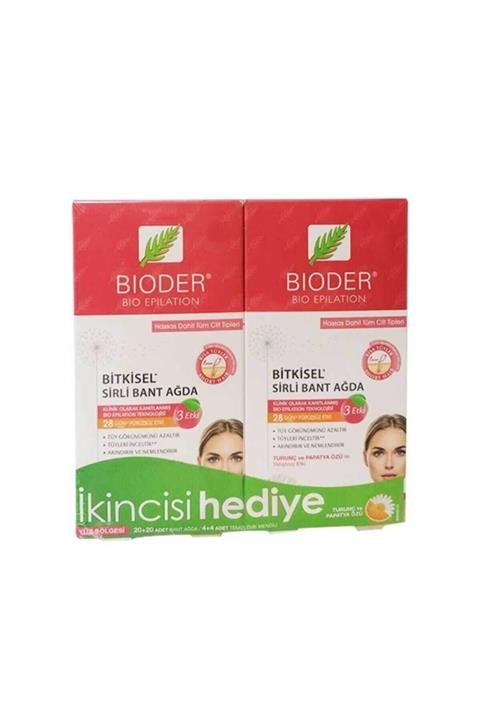 Bioder Epiten Yüz Için Sirli Bant Ağda Bantları 1+1