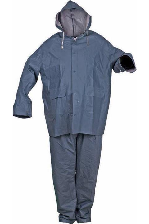 Izrasa ™ Pvc 32 Mm Astarlı Takım Lacivert Yağmurluk