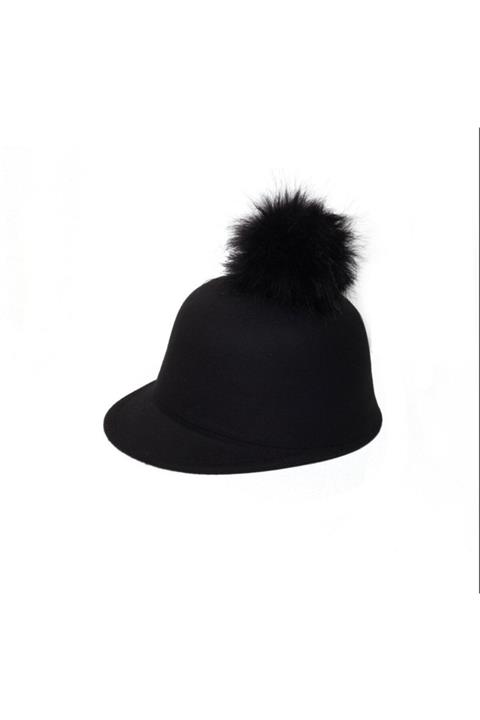 Alle Accessories Ponponlu Binici Şapkası