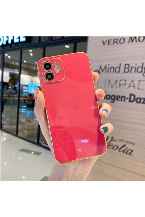 TrendShopping Apple Iphone 11 Kamera Korumalı Lansman Electro Lüx Silikon Kapak