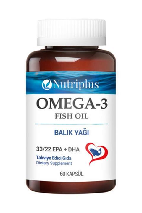 Farmasi Nutriplus Omega 3 Balık Yağı 60 Kapsul