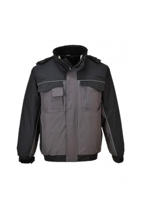 PORTWEST Erkek Iki Renk Bomber Mont