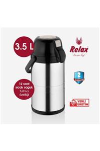 Relax Musluklu Çelik Termos 3,5 Lt