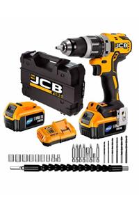 ProJCB Plus Jcb Pro Plus Xr 58 V 6 Ah Sjs Metal Şanzuman Akülü Darbeli Matkap 13 Mm 27 Parça Usta Set Hediye