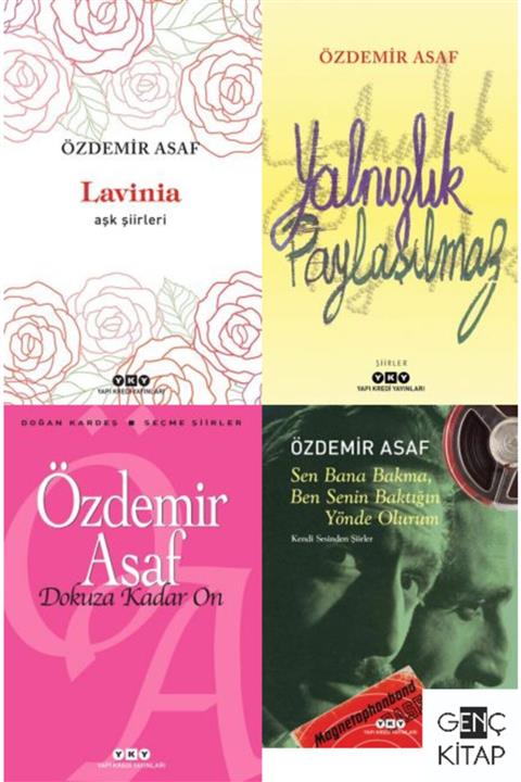 Yapı Kredi Yayınları Özdemir Asaf 4 Kitap Şiir Seti Kendi Sesinden Şiirler Cd Ekiyle Lavinia-yalnızlık Paylaşılmaz