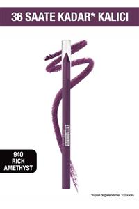 Maybelline New York Mor Tattoo Liner Jel Göz Kalemi 940 Rich Amethyst 3600531531096