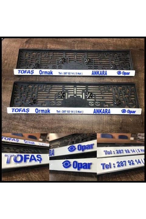 HFGARAJ Tofaş Opar Plakalık Takımı Ön Arka