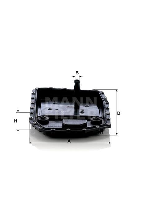 MANN Bmw X3 (e83) 2.0d 130kw 177hp Şanzuman Filtresi H50001