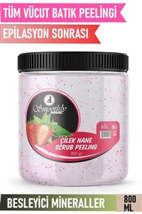 Smoothly Çilek & Nane Aromalı Canlandırıcı & Yumuşatıcı El Ayak Ve Vücut Bakım Peelingi 800gr