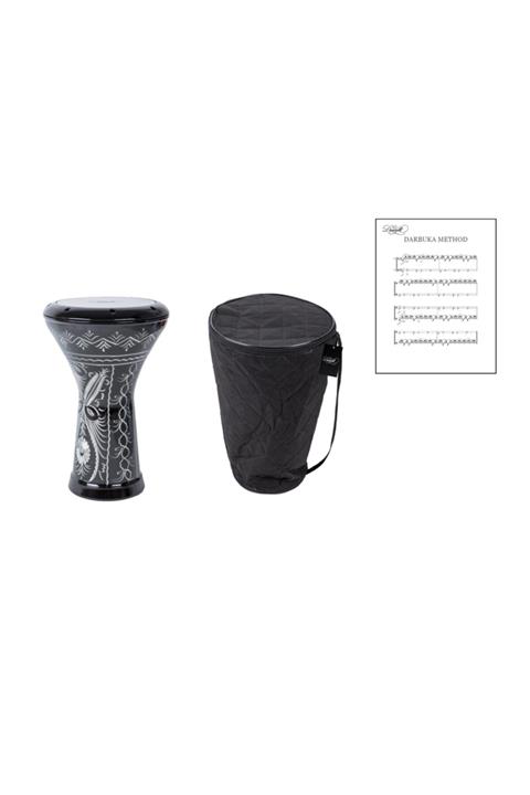 Donizetti Darbuka Mısır Çömlek Işlemeli + Kullanım Klavuzu Method