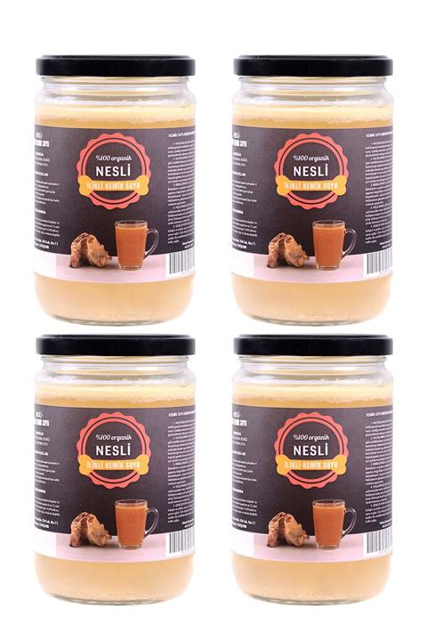 NESLİ ORGANİK ÜRÜNLER Dana Ilikli Kemik Suyu Sade Katkısız Jöle Kıvamlı  4x660ml