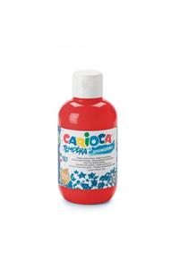 CARIOCA Tempera Guaj Boya Süper Yıkanabilir 250 Ml Kırmızı