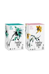 Herby Detoks Paketi 2'li Fonksiyonel Bitki Çayı / Detox Pack Functional Herbal Tea