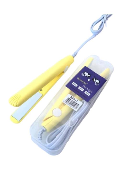 SON TREND Seyahat Tipi Mini Saç Düzleştirici Sarı