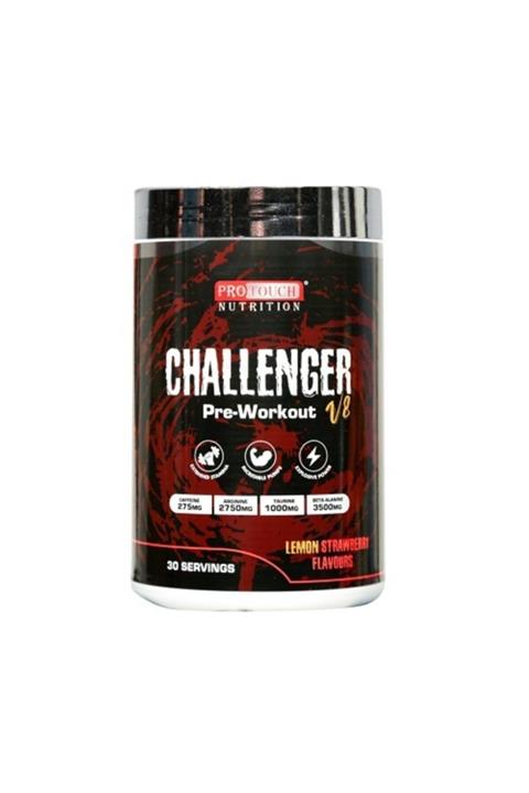 Protouch Nutrition Protouch Challenger V8 Pre-workout 450 Gr Limon & Çilek Aromalı