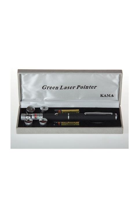 NARGO Yeşil Lazer Pointer 2000 Mw 15 Km Etkili (5 Başlıklı)