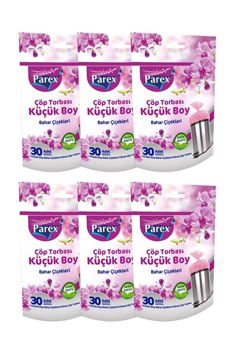 Parex Bahar Kokulu Mini Boy Çöp Torbası X 6 Adet