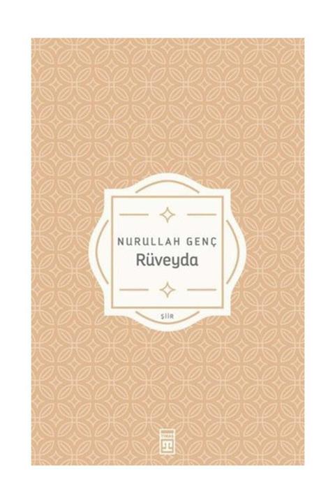 Timaş Yayınları Rüveyda Şiir Nurullah Genç