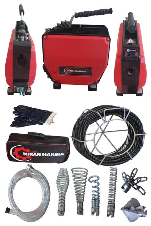Miran Kanal Açma Makinesi 16 Mm Set